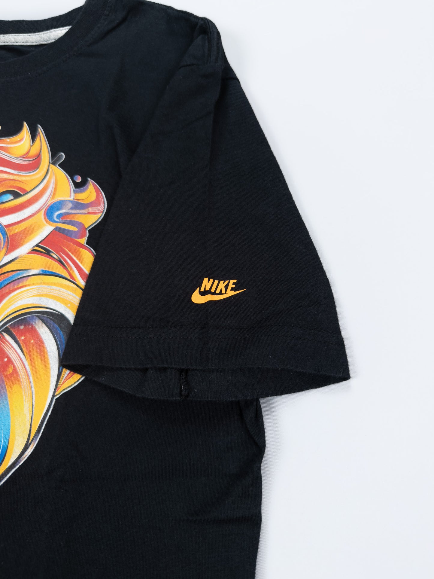 Nike Air Max Plus Tuned Tn Early 2000's Graffiti Graphic Printed T-shirt - Black - Size: Small
