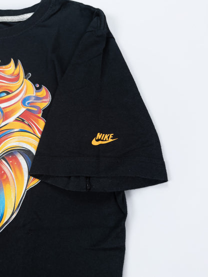 Nike Air Max Plus Tuned Tn Early 2000's Graffiti Graphic Printed T-shirt - Black - Size: Small