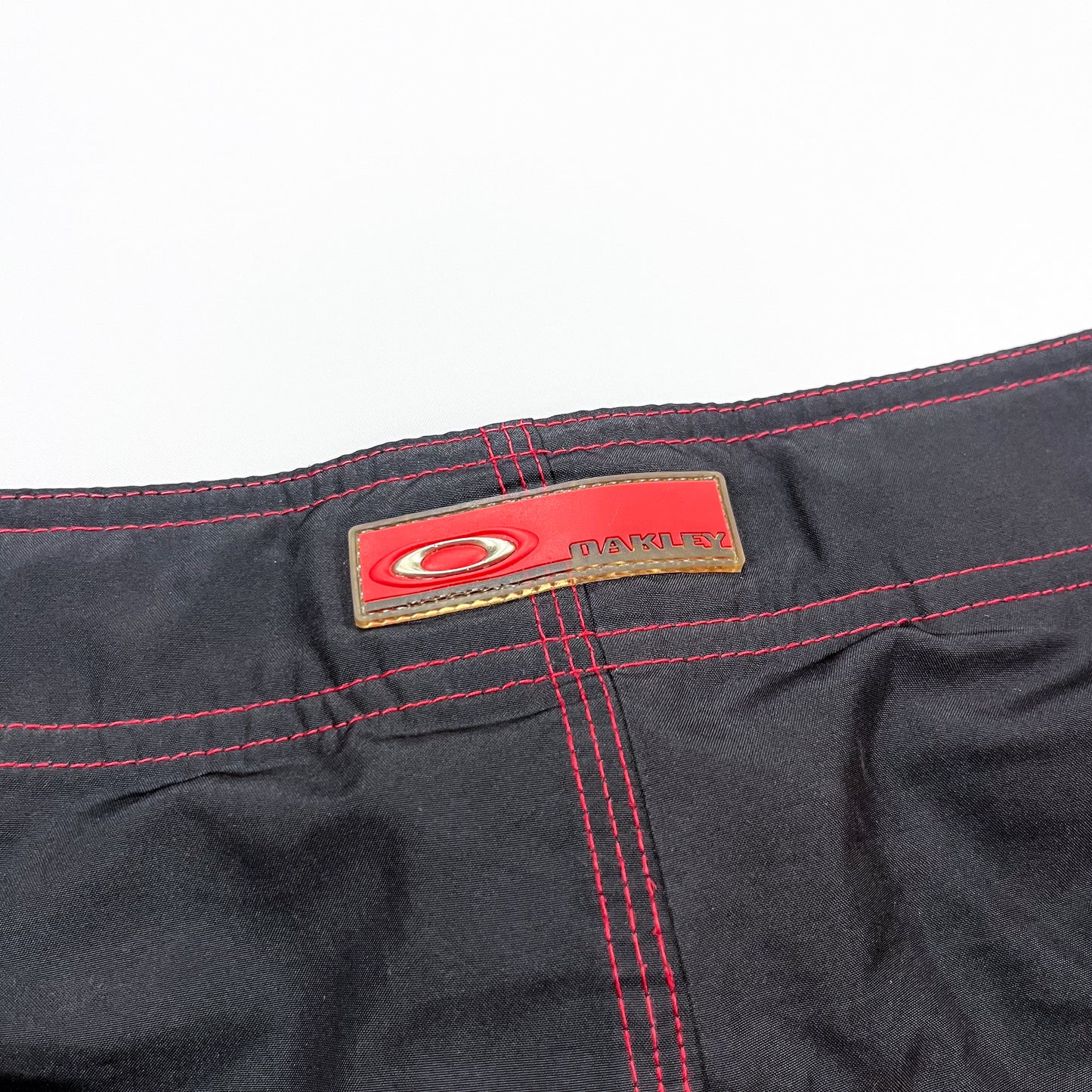 Oakley Early 2000's Flame Skull Board Shorts - Size: 36"