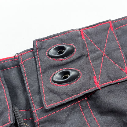 Oakley Early 2000's Flame Skull Board Shorts - Size: 36"