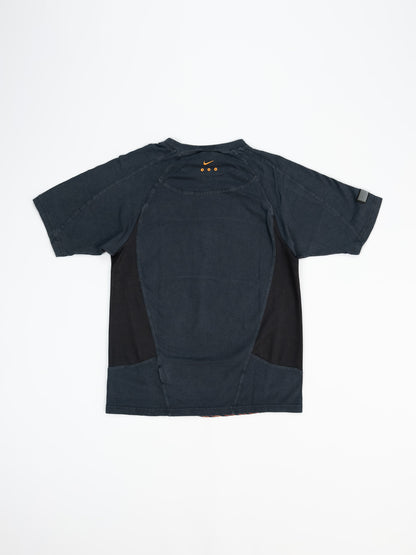 Nike Nike Air Max Plus Tuned Tn Printed Wave T-shirt - Black & Orange - Size: Small