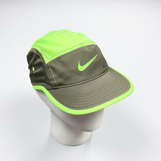 Nike Dri-Fit Fly Unconstructed Swoosh Cap - Size: M/L - Khaki / Green
