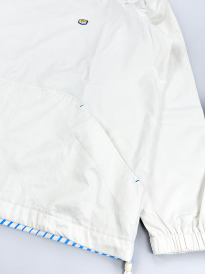 Nike Air Max Plus Tuned Tn 'Flow' Asymmetrical Zip Jacket - White / Blue - Size: XL