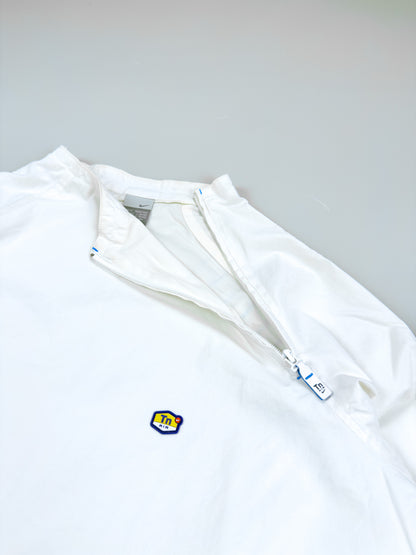 Nike Air Max Plus Tuned Tn 'Flow' Asymmetrical Zip Jacket - White / Blue - Size: XL