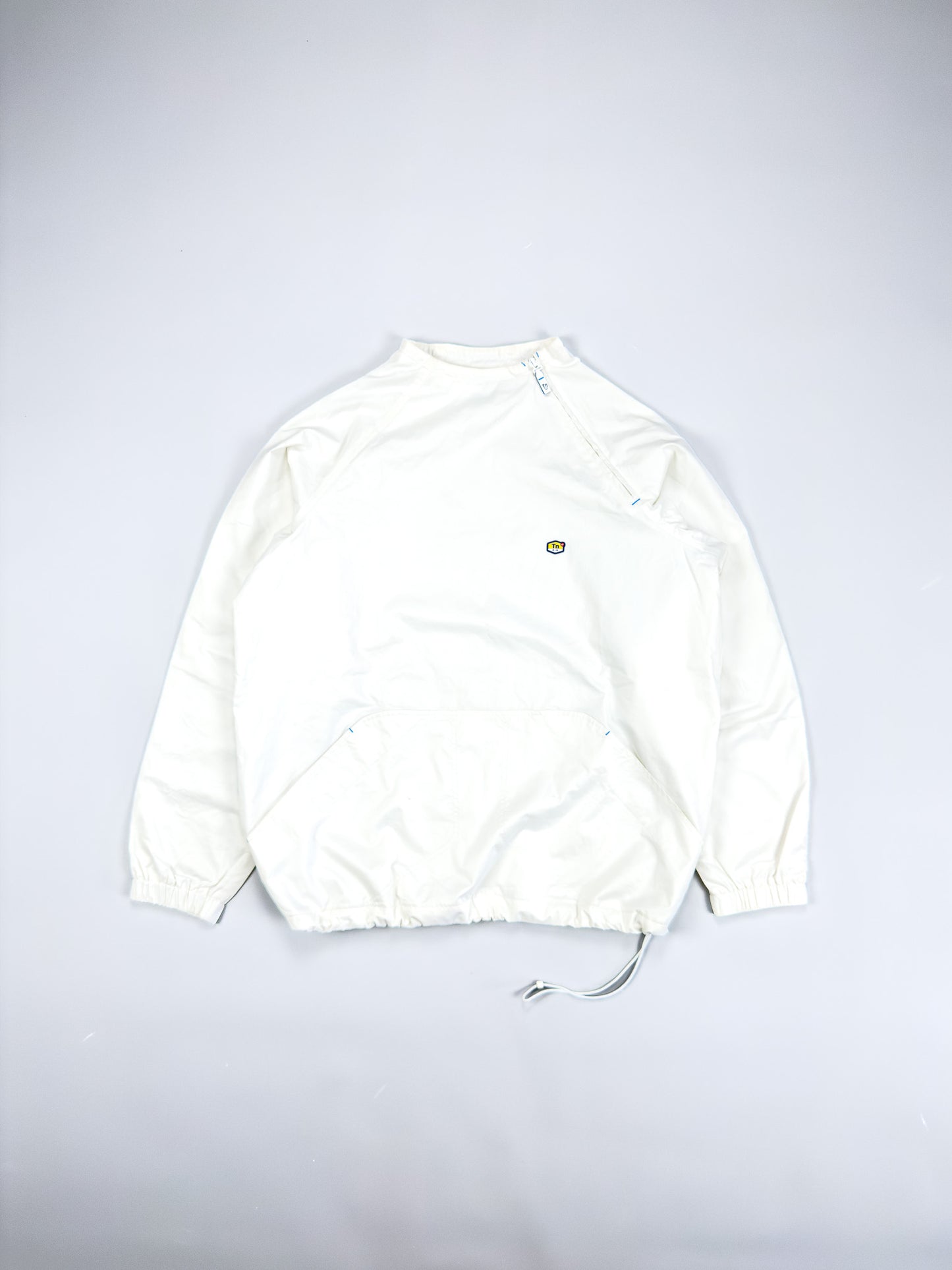 Nike Air Max Plus Tuned Tn 'Flow' Asymmetrical Zip Jacket - White / Blue - Size: XL