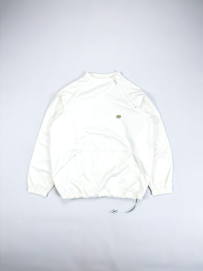 Nike Air Max Plus Tuned Tn 'Flow' Asymmetrical Zip Jacket - White / Blue - Size: XL