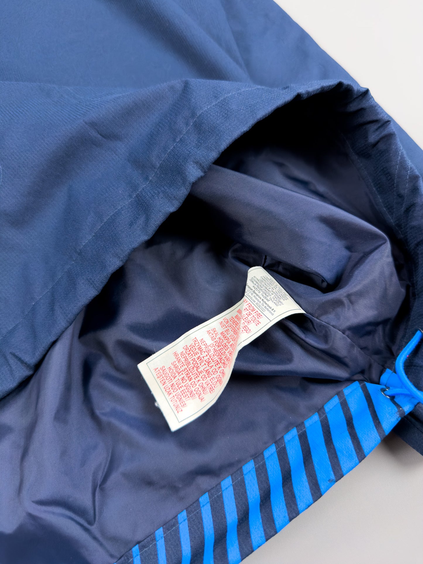 Nike Air Max Plus Tuned Tn 'Flow' Asymmetrical Zip Jacket - Navy / Blue - Size: XL