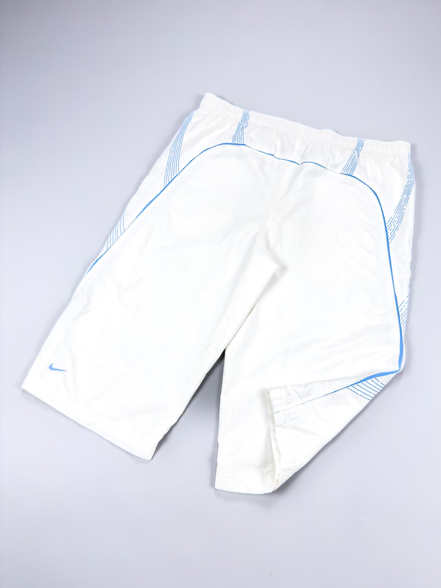 Nike Air Max Plus Tuned Tn 'Laser Flow' Shorts - White / Blue - Size: Large