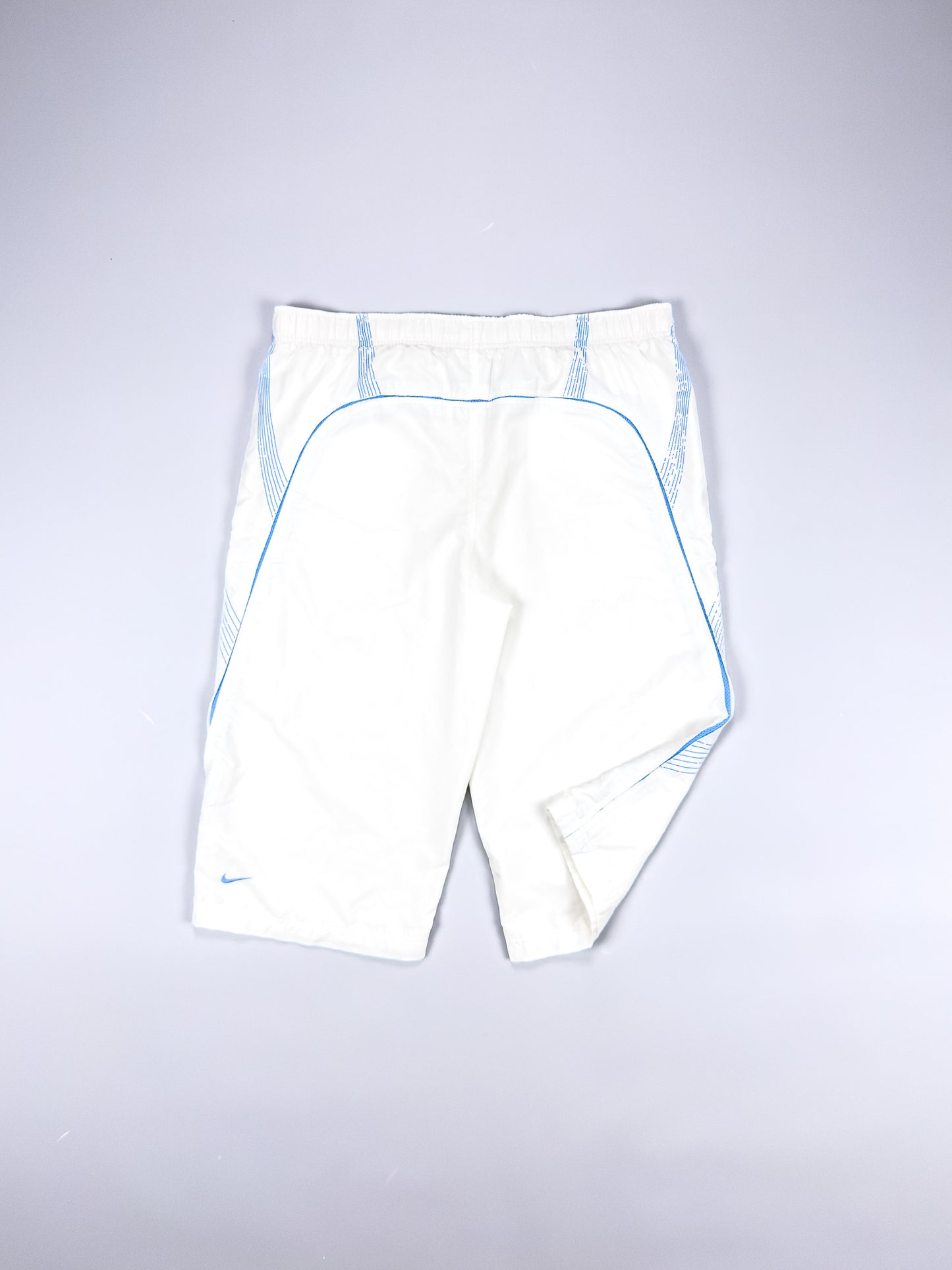 Nike Air Max Plus Tuned Tn 'Laser Flow' Shorts - White / Blue - Size: Large