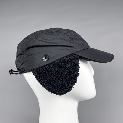 Stone Island Dog Ears 2 in 1 Metal Nylon Cap - Size: Medium
