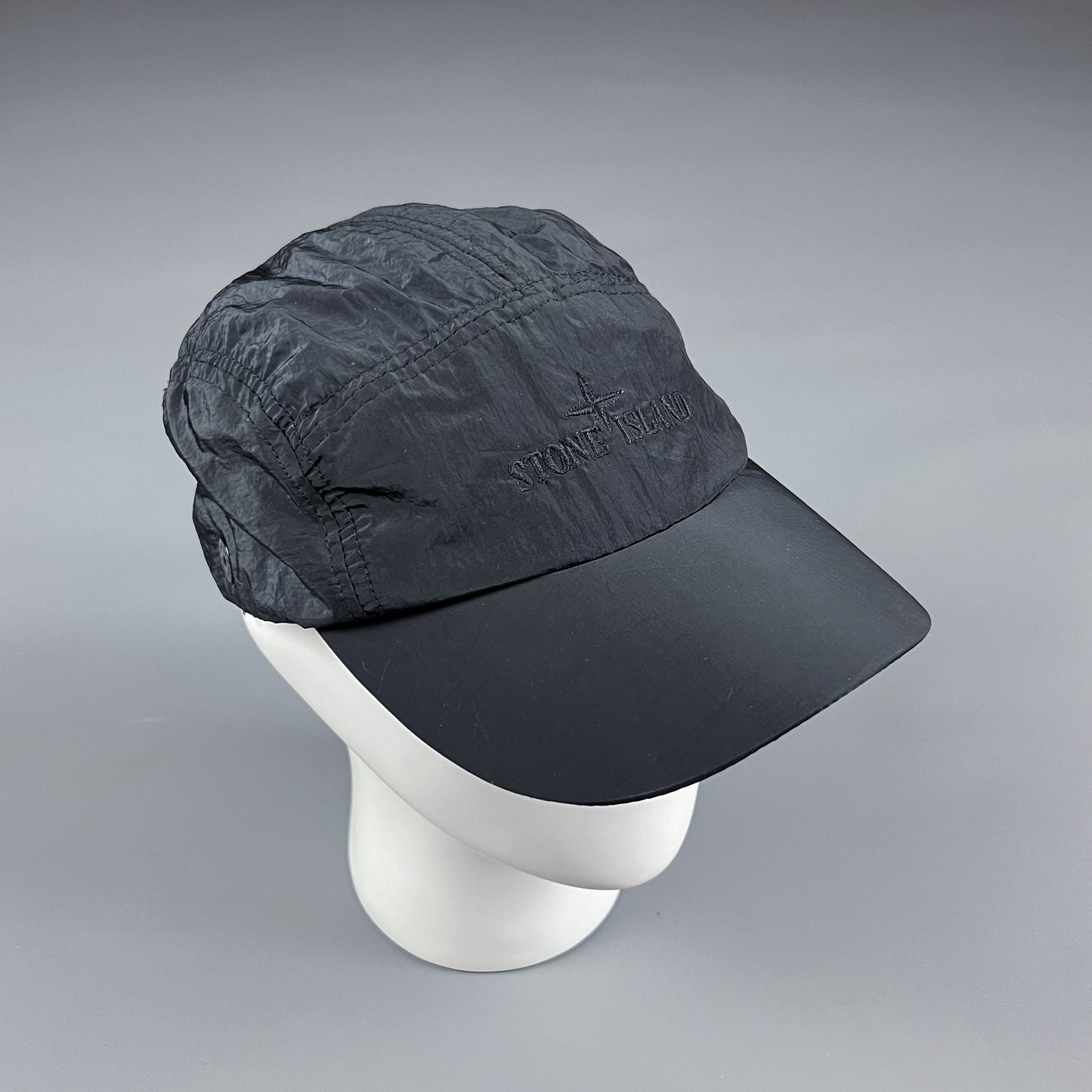 Stone Island Dog Ears 2 in 1 Metal Nylon Cap - Size: Medium
