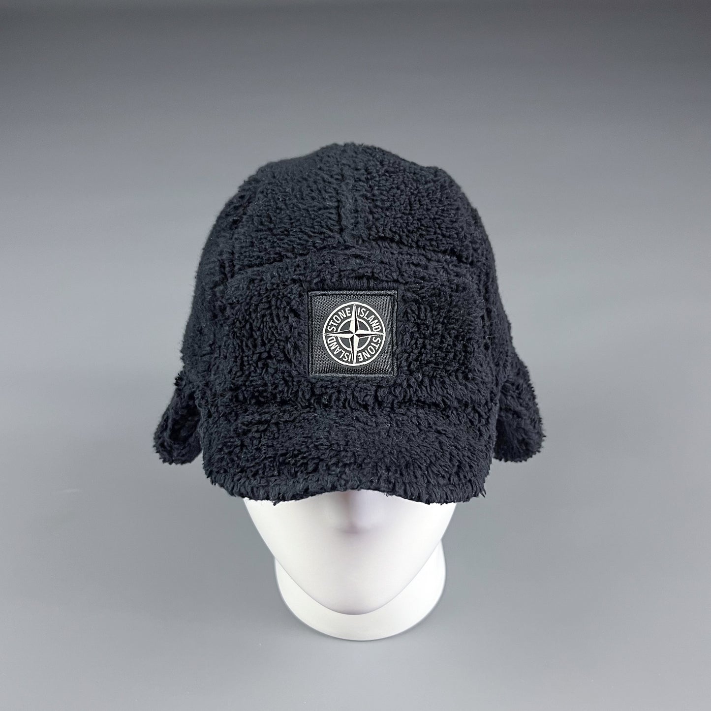 Stone Island Dog Ears 2 in 1 Metal Nylon Cap - Size: Medium