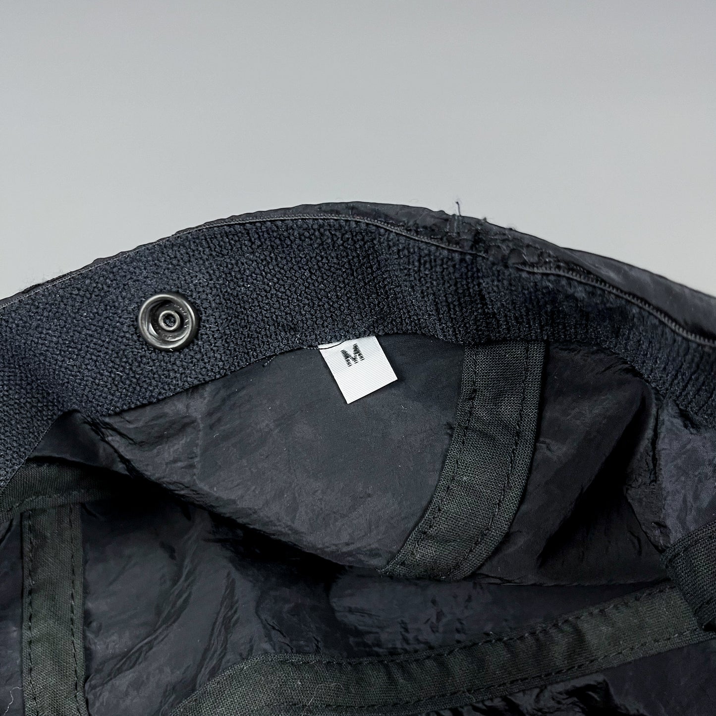 Stone Island Dog Ears 2 in 1 Metal Nylon Cap - Size: Medium