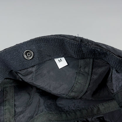 Stone Island Dog Ears 2 in 1 Metal Nylon Cap - Size: Medium