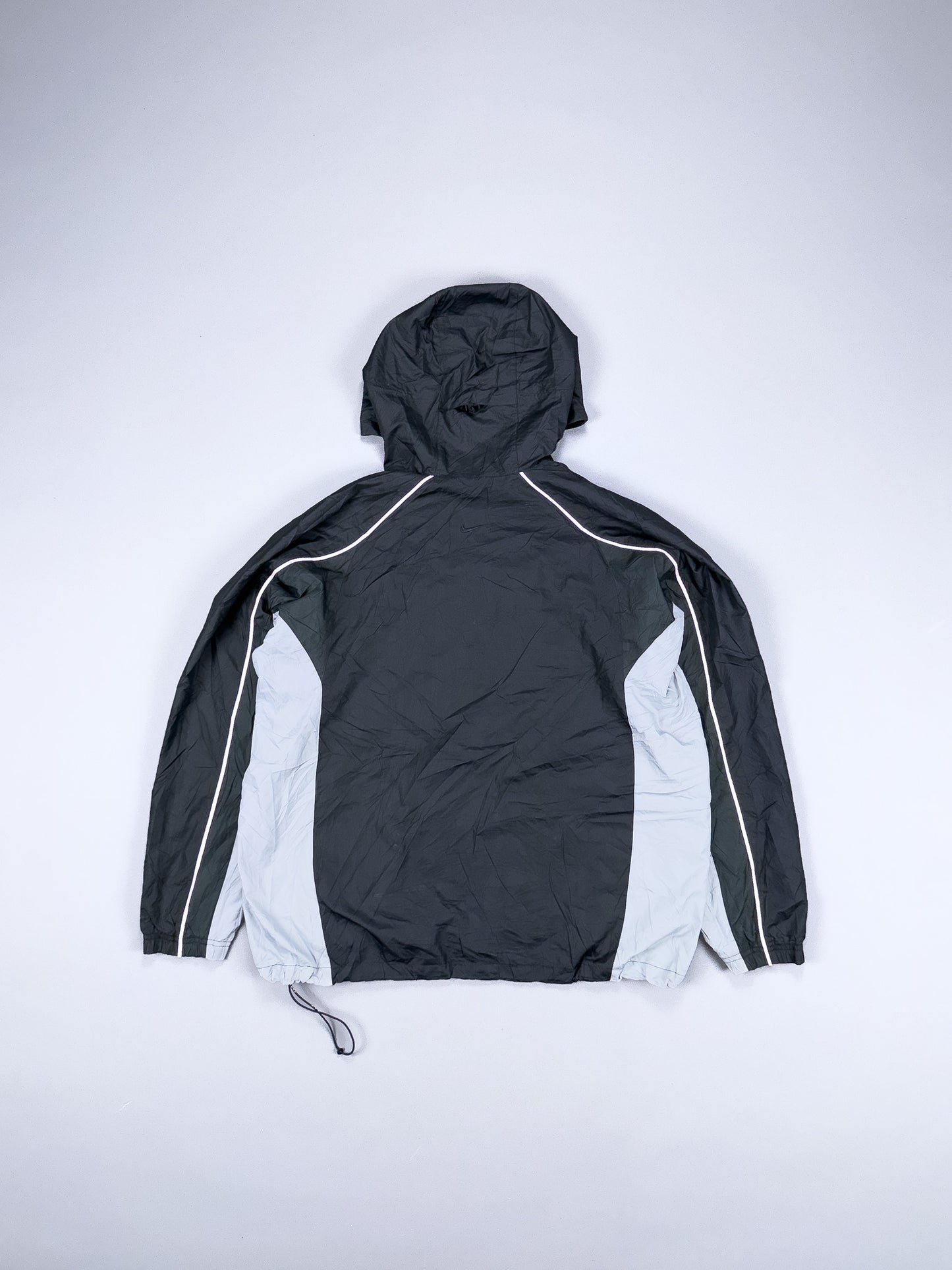 Nike Air Max Plus Tuned Tn Tracksuit Jacket - Black/Grey - Size: Large