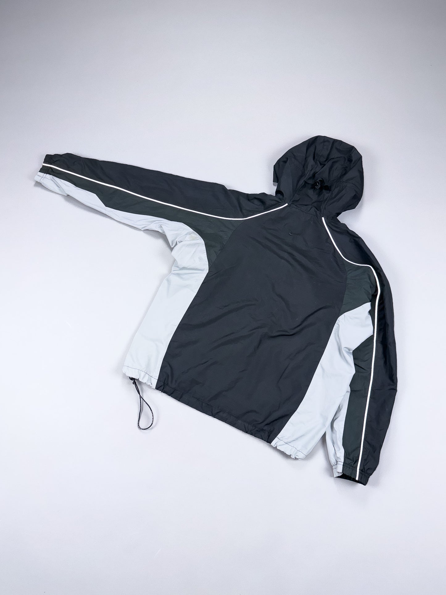 Nike Air Max Plus Tuned Tn Tracksuit Jacket - Black/Grey - Size: Medium