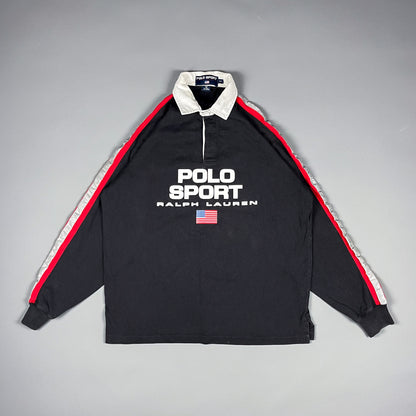 Polo Sport Ralph Lauren Reflective Rugby Shirt - Size: Medium