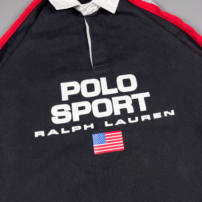 Polo Sport Ralph Lauren Reflective Rugby Shirt - Size: Medium