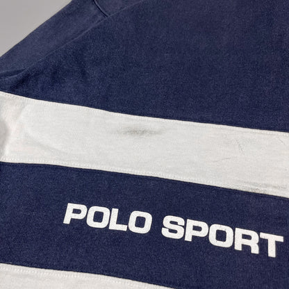 Polo Sport Ralph Lauren Spellout Rugby Shirt - Size: Large