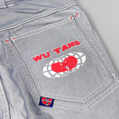 Wu Wear Wu Tang Reversible Baggy Jeans - Size: 33"