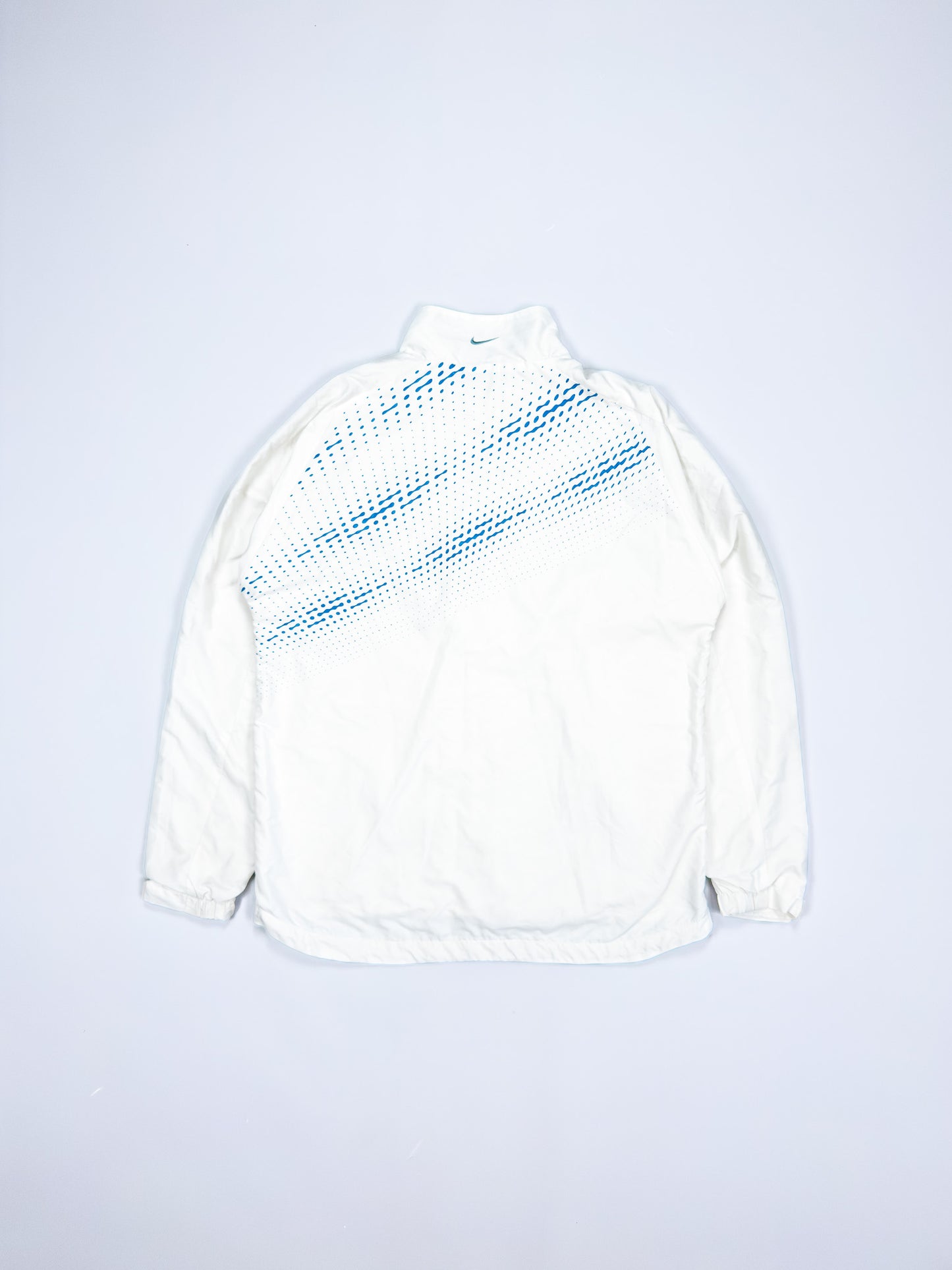 Nike Air Max Plus Nike Air Max Plus Tuned Tn7 Track / Tracksuit Jacket - White / Blue - Size: Medium