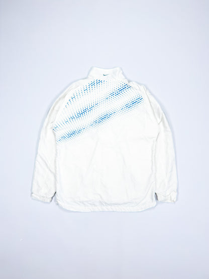 Nike Air Max Plus Nike Air Max Plus Tuned Tn7 Track / Tracksuit Jacket - White / Blue - Size: Medium