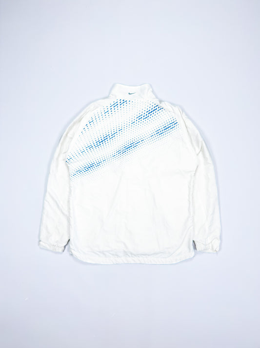Nike Air Max Plus Nike Air Max Plus Tuned Tn7 Track / Tracksuit Jacket - White / Blue - Size: Medium