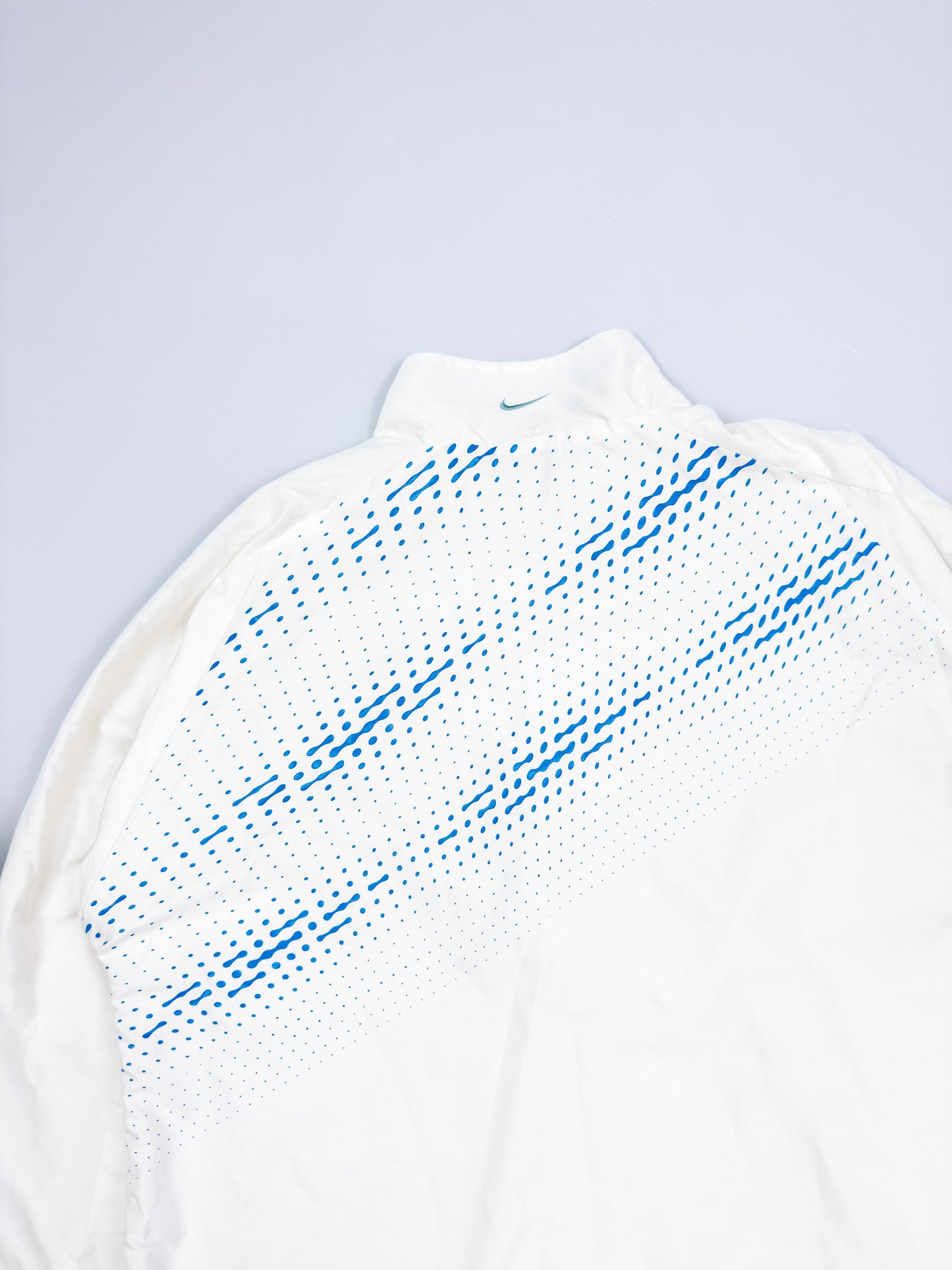 Nike Air Max Plus Nike Air Max Plus Tuned Tn7 Track / Tracksuit Jacket - White / Blue - Size: Medium