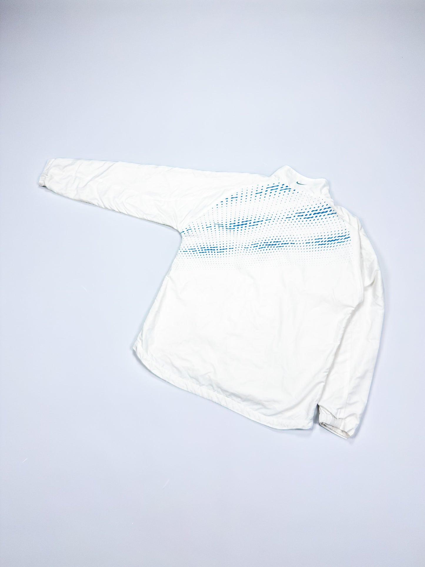 Nike Air Max Plus Nike Air Max Plus Tuned Tn7 Track / Tracksuit Jacket - White / Blue - Size: Medium