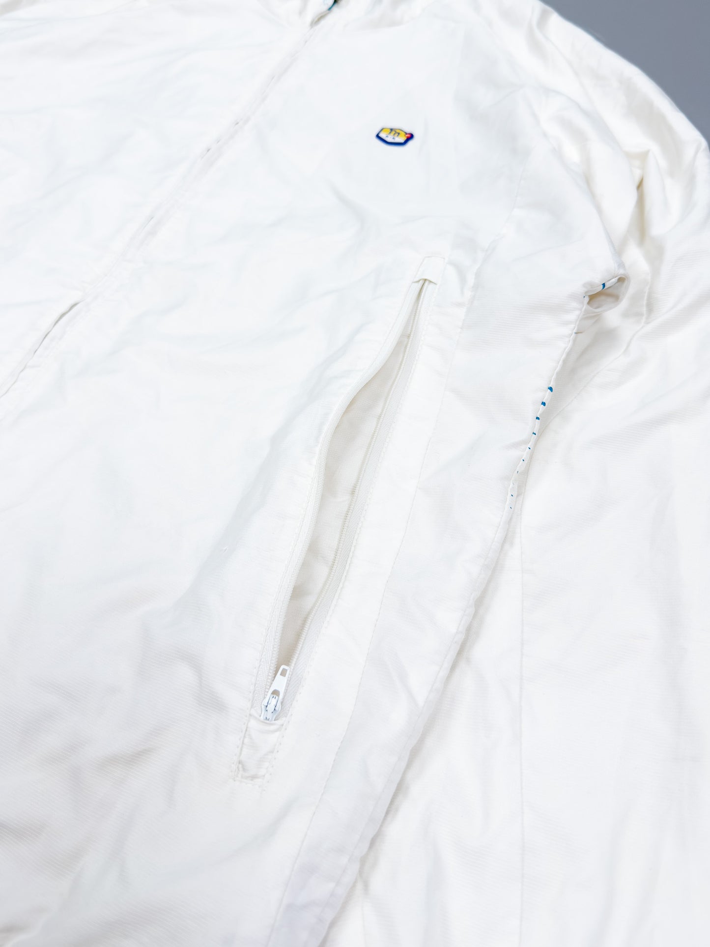 Nike Air Max Plus Nike Air Max Plus Tuned Tn7 Track / Tracksuit Jacket - White / Blue - Size: Medium