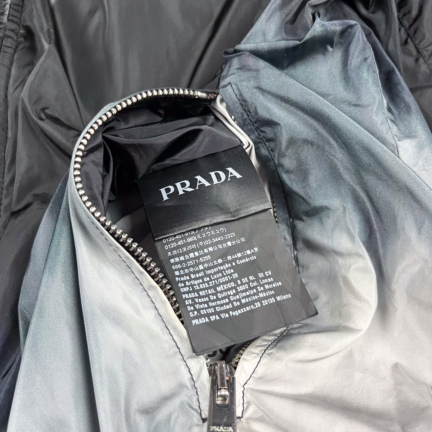 Prada 'Lens Flare' Reversible Track Jacket - Size: Medium