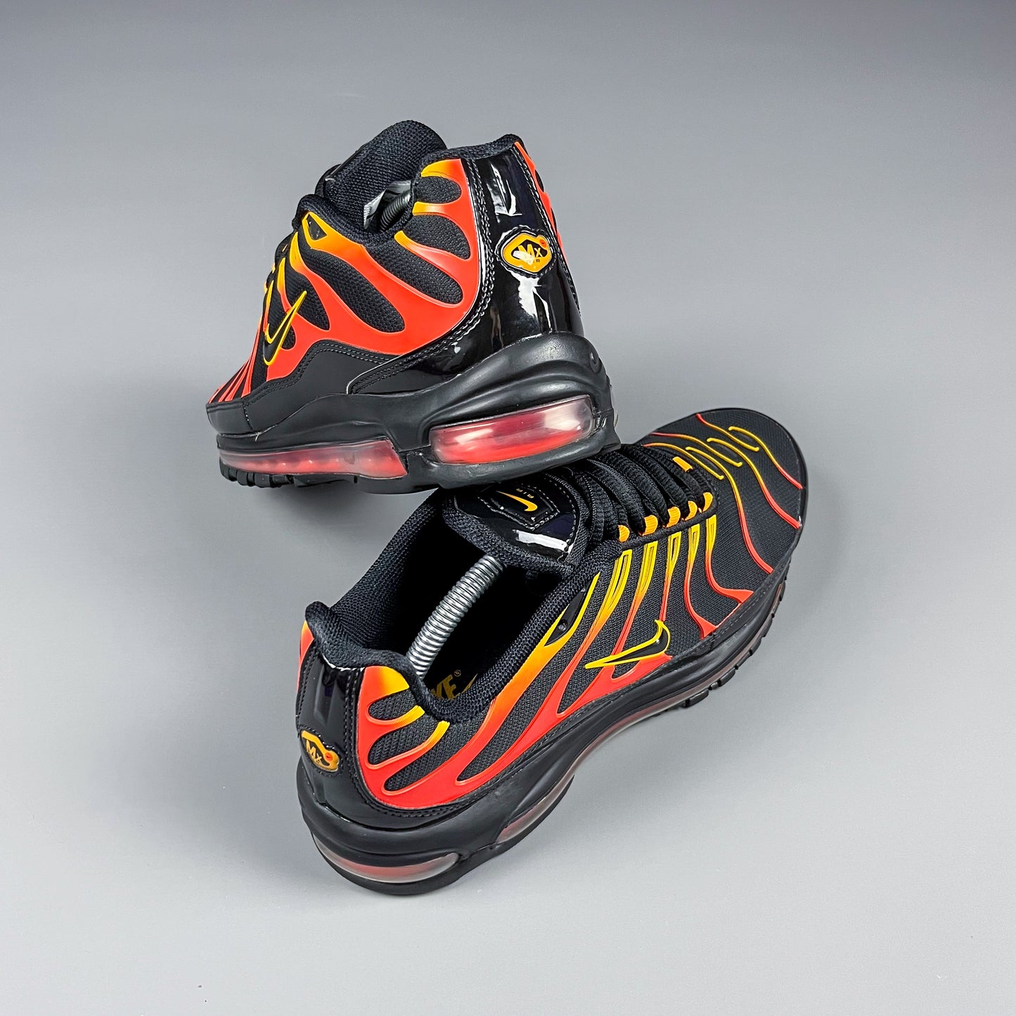 Nike Air Max Plus Tuned Tn / 97 Hybrid 'Shock Orange' - Size: UK8.5