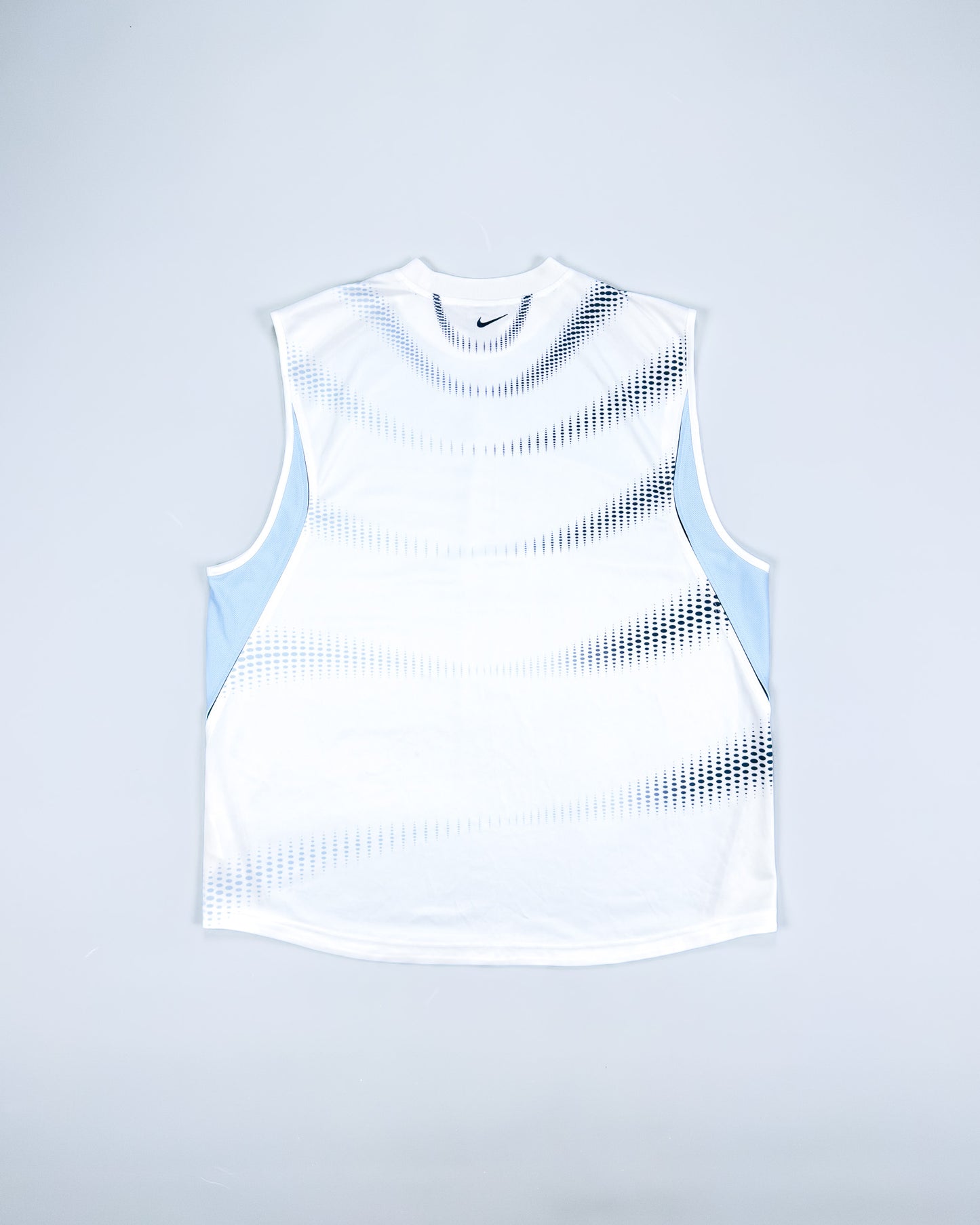 Nike Air Max Plus Tuned Tn 'Halftone Flow' Vest - White/Blue - Size: XXL
