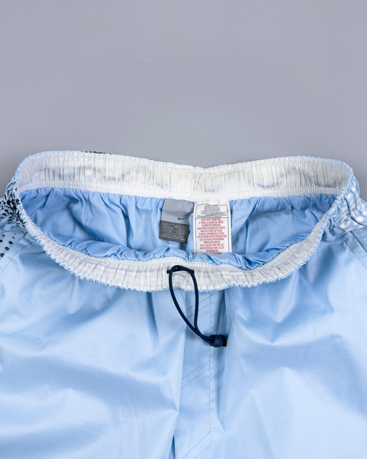 Nike Air Max Plus Tuned Tn 'Halftone Flow' Shorts - Blue/White - Size: Large