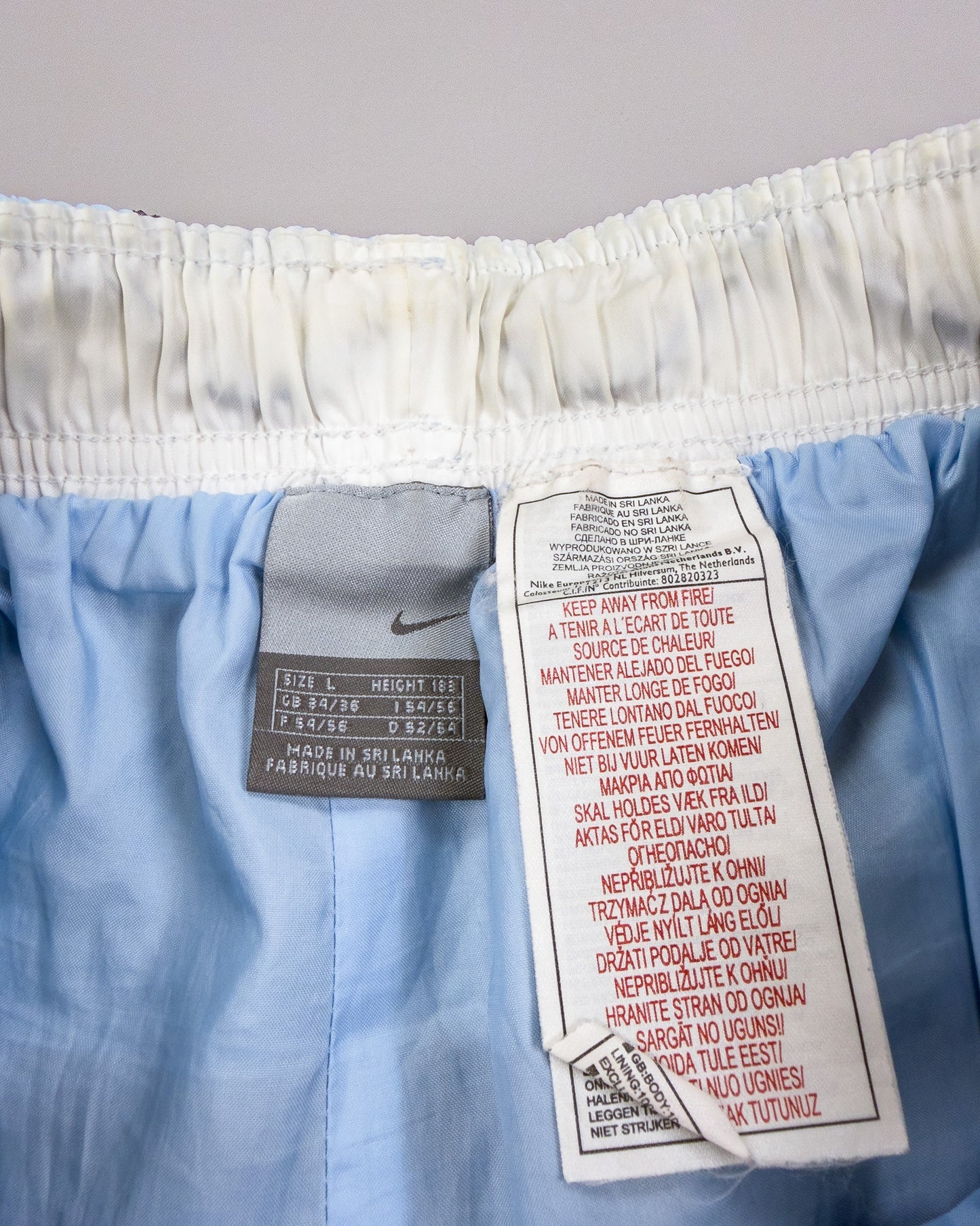 Nike Air Max Plus Tuned Tn 'Halftone Flow' Shorts - Blue/White - Size: Large