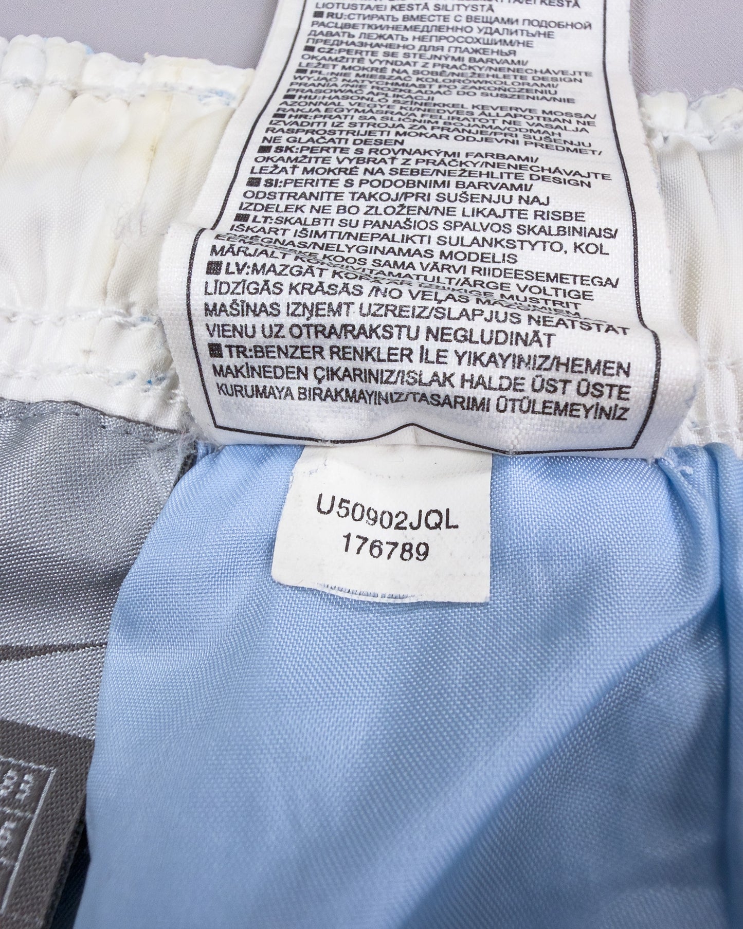 Nike Air Max Plus Tuned Tn 'Halftone Flow' Shorts - Blue/White - Size: Large