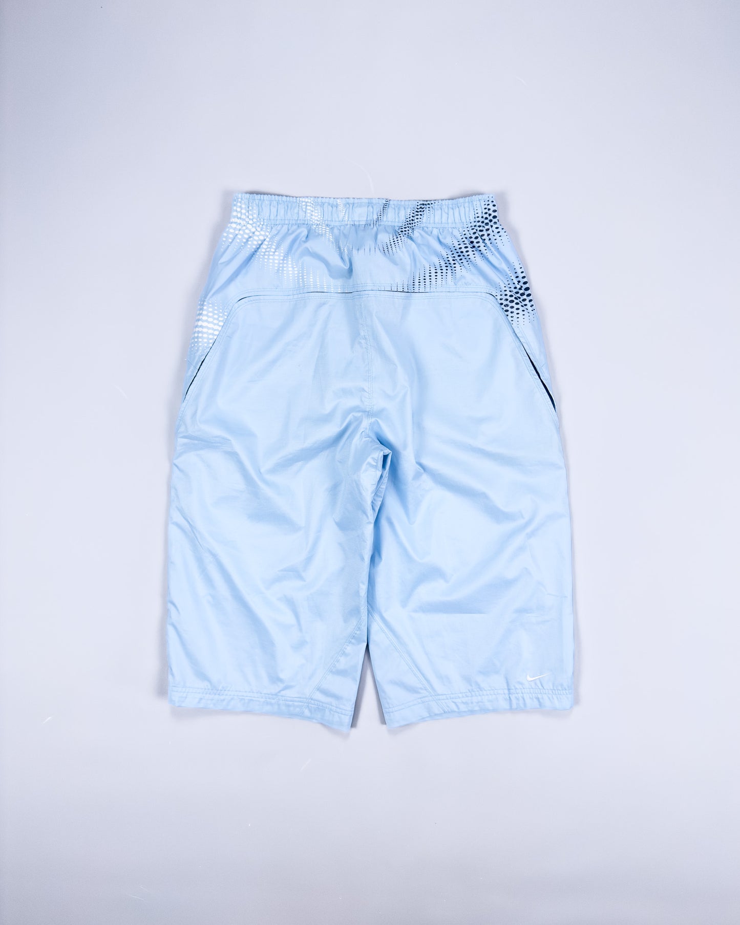 Nike Air Max Plus Tuned Tn 'Halftone Flow' Shorts - Blue/White - Size: Large