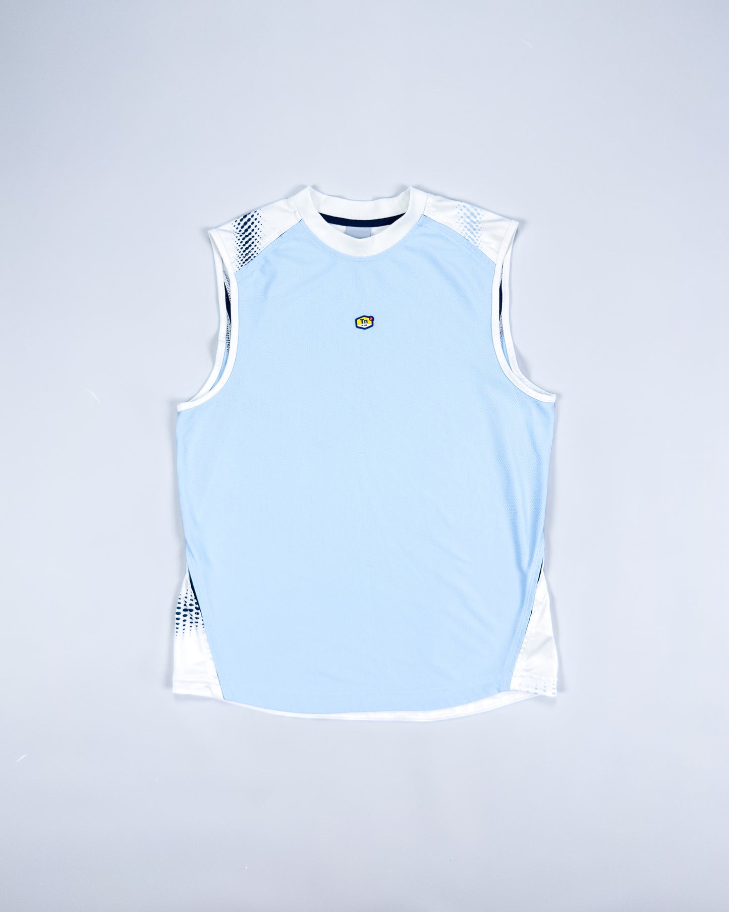 Nike Air Max Plus Tuned Tn 'Halftone Flow' Vest - White/Blue - Size: Medium