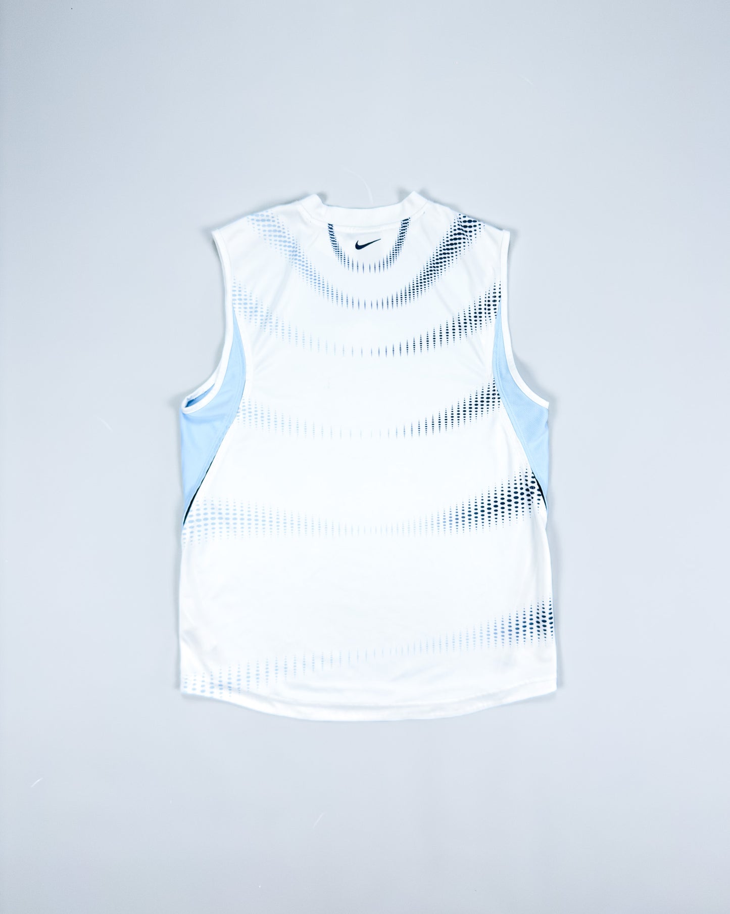 Nike Air Max Plus Tuned Tn 'Halftone Flow' Vest - White/Blue - Size: Medium