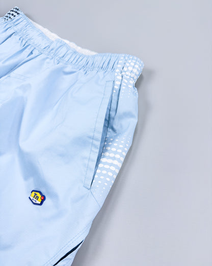Nike Air Max Plus Tuned Tn 'Halftone Flow' Shorts - Blue/White - Size: Large