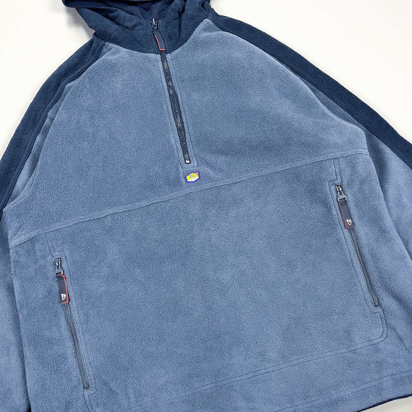 Nike Air Max Plus Tuned Tn Reversible 1/4 Zip Fleece Jacket - Early 2000's - Size: Medium