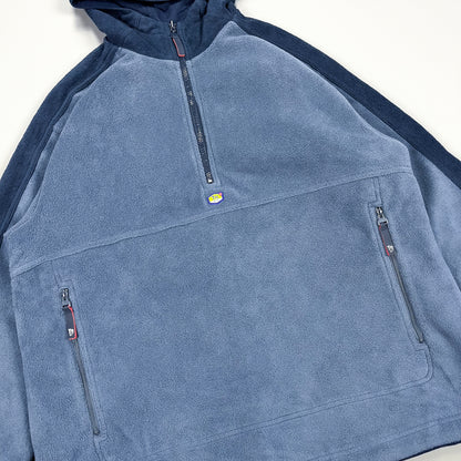 Nike Air Max Plus Tuned Tn Reversible 1/4 Zip Fleece Jacket - Early 2000's - Size: Medium