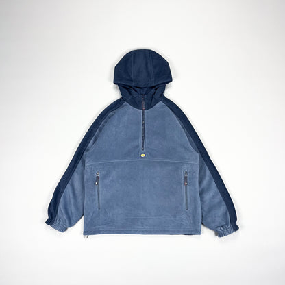 Nike Air Max Plus Tuned Tn Reversible 1/4 Zip Fleece Jacket - Early 2000's - Size: Medium