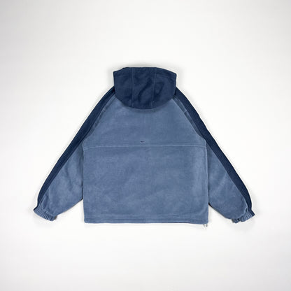 Nike Air Max Plus Tuned Tn Reversible 1/4 Zip Fleece Jacket - Early 2000's - Size: Medium