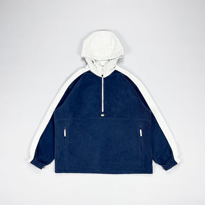 Nike Air Max Plus Tuned Tn Reversible Fleece 1/4 Zip Jacket - Early 2000's - Size: XL