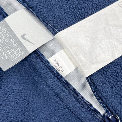 Nike Air Max Plus Tuned Tn Reversible Fleece 1/4 Zip Jacket - Early 2000's - Size: XL