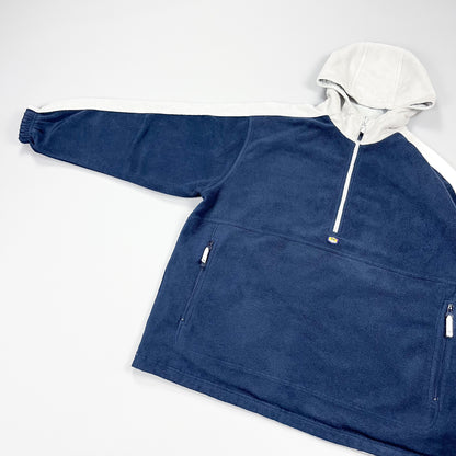 Nike Air Max Plus Tuned Tn Reversible Fleece 1/4 Zip Jacket - Early 2000's - Size: XL