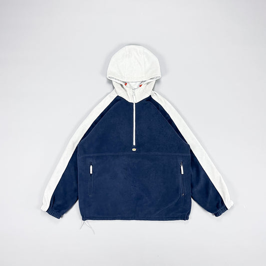 Nike Air Max Plus Tuned Tn Reversible Fleece 1/4 Zip Jacket - Early 2000's - Size: XL