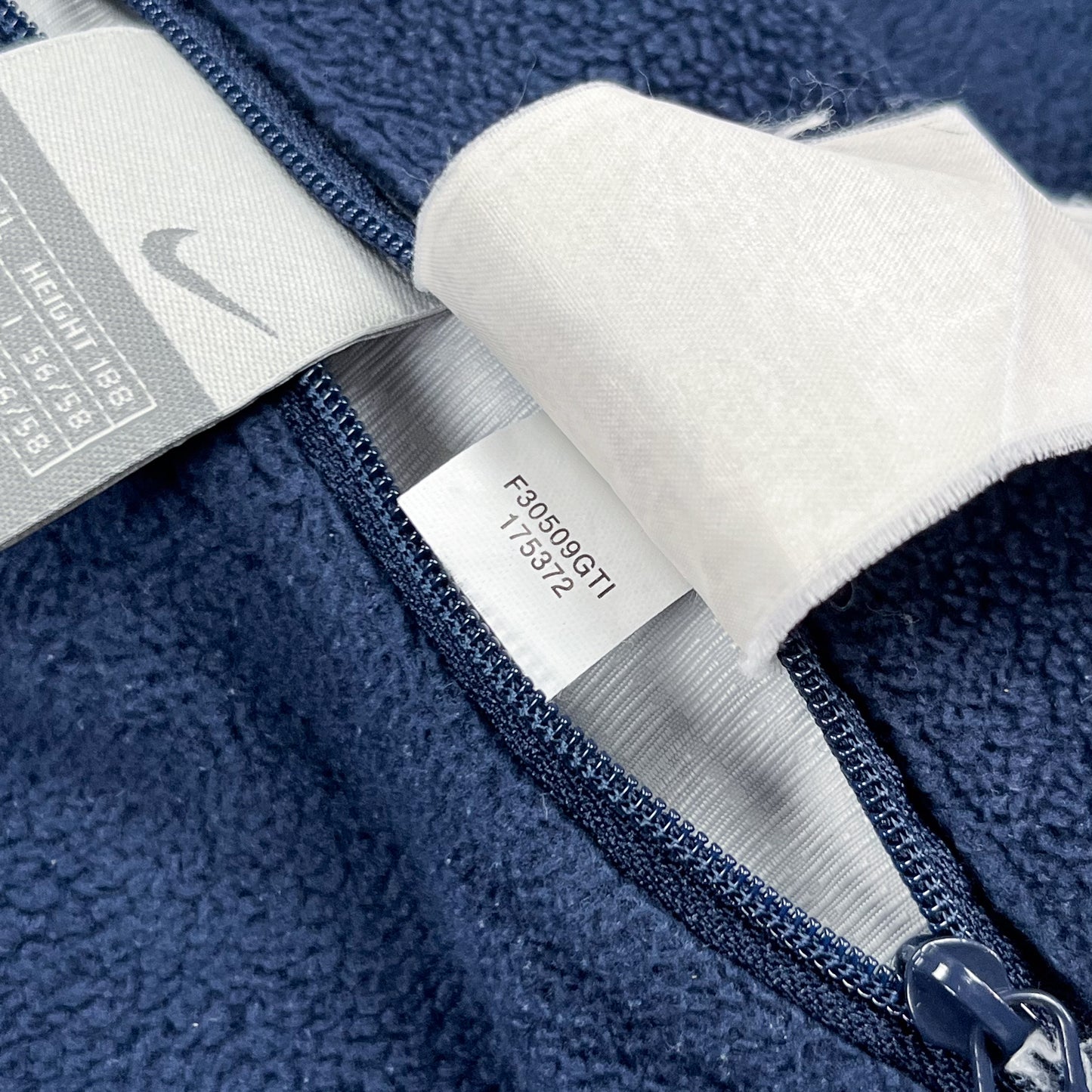 Nike Air Max Plus Tuned Tn Reversible Fleece 1/4 Zip Jacket - Early 2000's - Size: XL