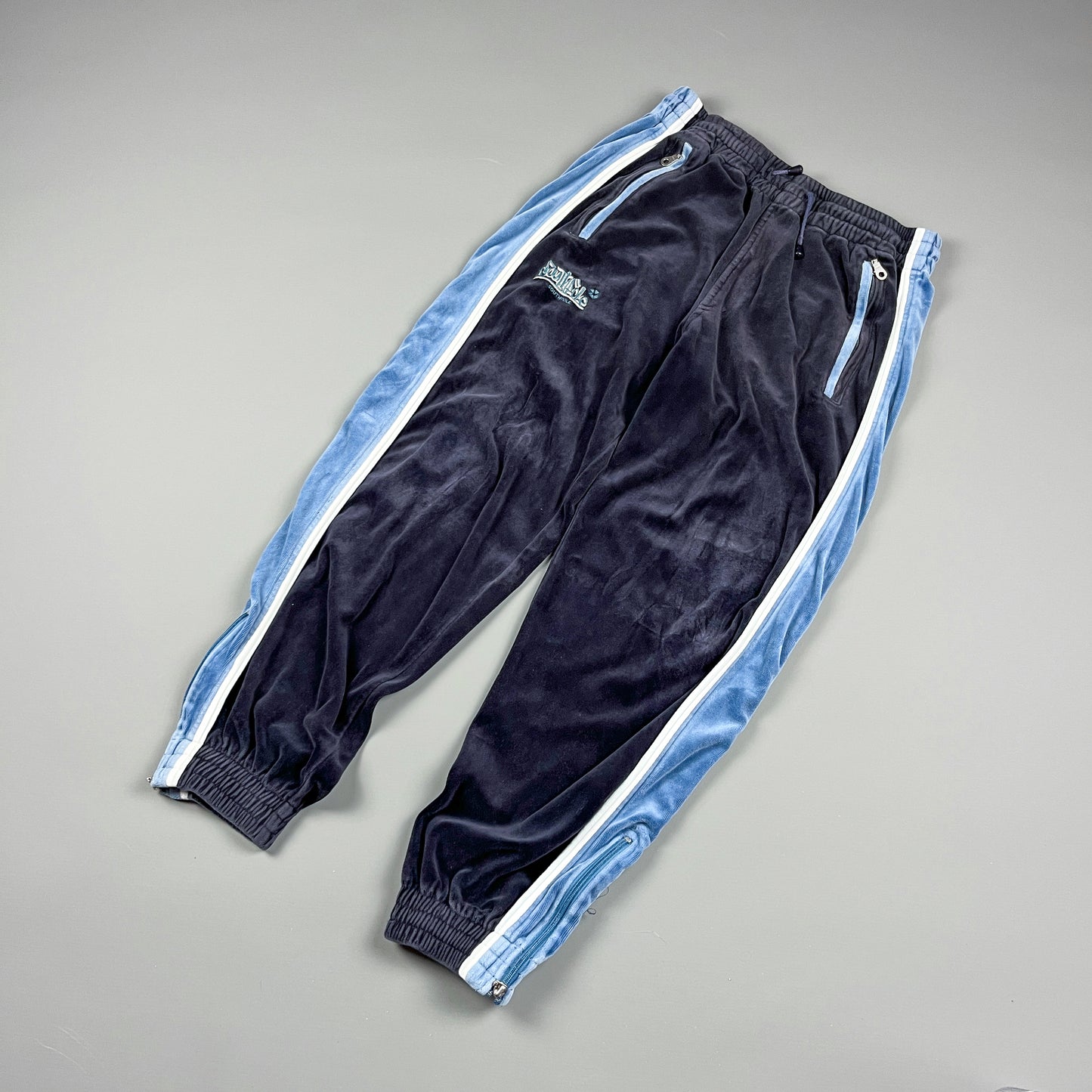 Southpole Velour Tracksuit - Size: Medium